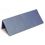 Bordkort metallic pk/10 stk. Mørk blå