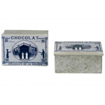 Metalæske "Chocolat" TILBUD
