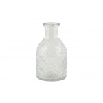 Flaske mønstret blomst (u/låg)