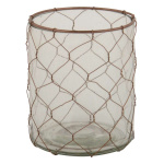 Glaslygte med kobbernet