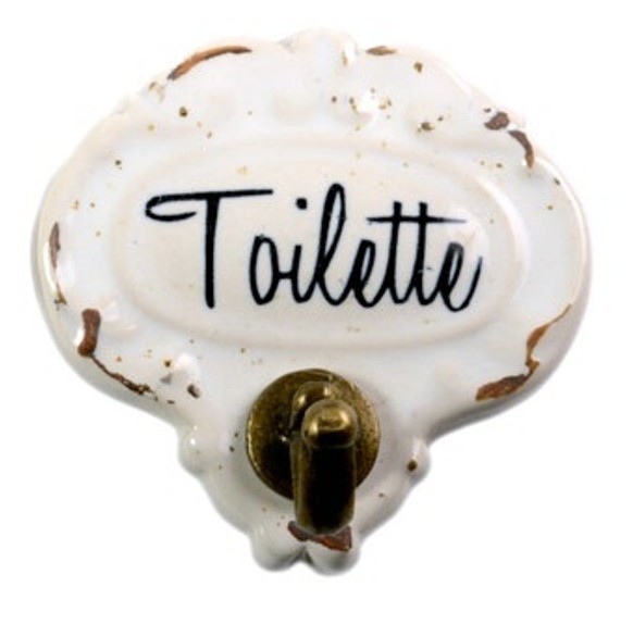 Fransk Knage “Toilette” (oval) Fransk Knage "Toilette" (oval) - Image 1