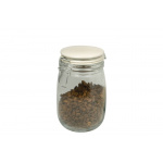 Opbevaringsglas hvid patentlåg (mellem)