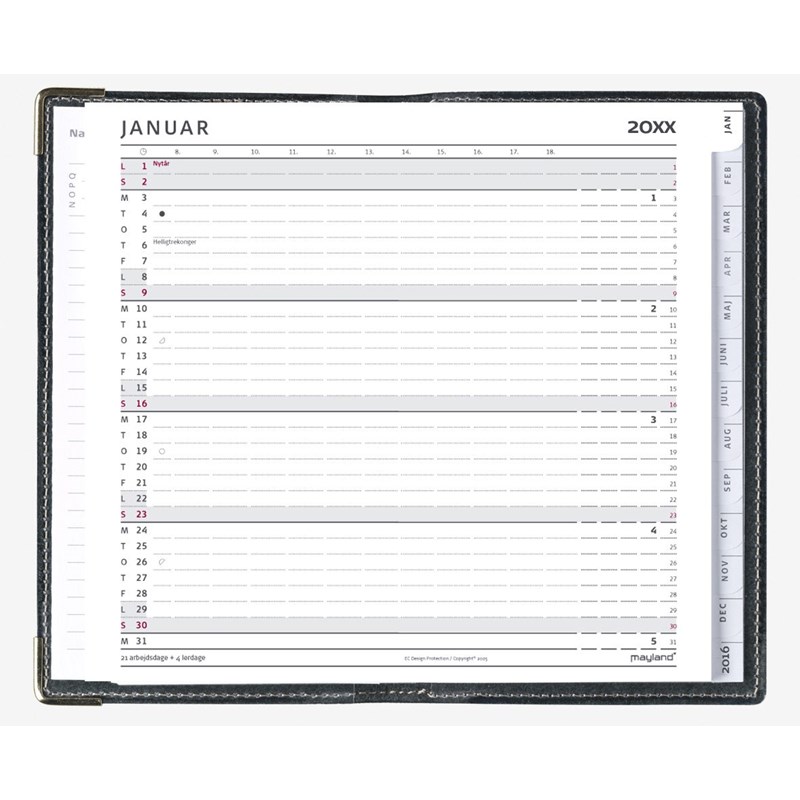 Index Planner 2025, 8×13 cm. mini refill Index Planner 2025, 8x13 cm. mini refill - Image 1
