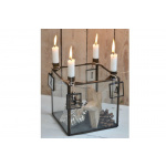 Adventskasse med glassider (stor)