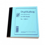 Duplikatbog m/kopi/talkolonne 2x100 bl. 10011 - Image 2