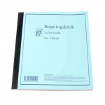 Regningsblok m/kopi 2x50 blade 10020