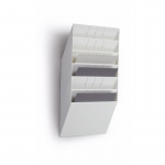 Flexifag Durable A4 liggende 6 stk. (Hvid) 1709785010