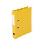 Brevordner A4 Qline Gul 50 mm. m/metalskinne