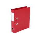 Brevordner A4 QLine Rød 75/80 mm. m/metalskinne 100368