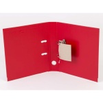 Brevordner A4 QLine Rød 50 mm. m/metalskinne 100360 - Image 2