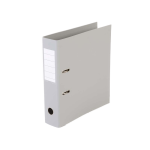 Brevordner A4 Grå QLine 75/80 mm. m/metalskinne 100365