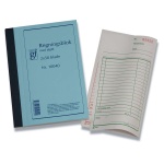 Regningsblok 10040 m/kopi/moms, 2x50 bl.