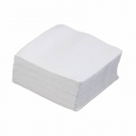 Serviet 1-lags 33x33 cm. 1/4 fold (100 stk.) hvid 116007