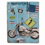 Træskilt US Highway 30x40 cm.