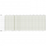 Projektplanner grøn A4 80x30 cm. 2016