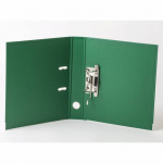 Brevordner A4 QLine Grøn 50 mm. m/metalskinne 100356 - Image 2