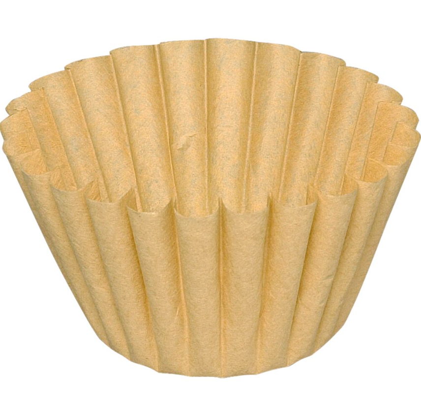 Kaffefilter/Foldefilter brun 250/84-90mm (250 stk) 12015 Kaffefilter/Foldefilter brun 250/84-90mm (250 stk) 12015 - Image 1