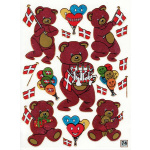 Stickers "Fødselsdag Bjørn"