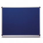 Opslagstavle m/blå filt 90x120 cm 5372667
