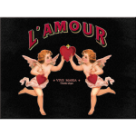 Magnet 8x6 cm. "Vive Maria L'amour"
