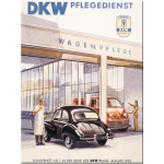 Magnet 8x6 cm. "Audi DKW Værksted"