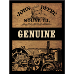 Magnet 8x6 cm. "John Deere"