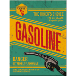 Magnet 8x6 cm. "Gasoline"