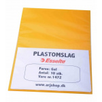 Plastomslag Esselte A4 Gul 10 stk.