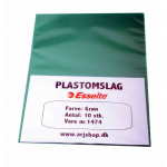 Plastomslag Esselte A4 grøn 10 stk.