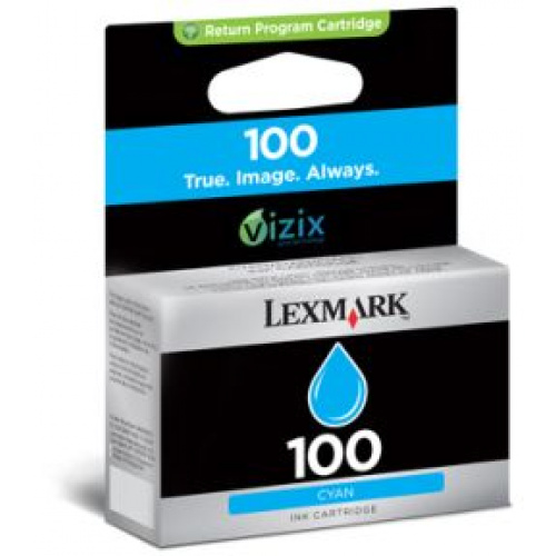 Blækpatron Lexmark 100 Cyan
