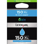 Blækpatron Lexmark 150 XL Cyan