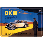 Metalskilt "Audi DKW Cabriolet" 10x14 cm