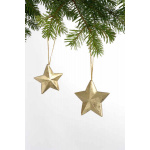 Stjerner guld m/snor Pk./8 stk.