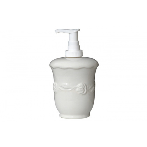 Sæbepumpe "Rose" (hvid)