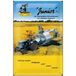 Metalskilt "Claes Junior" 20x30 cm