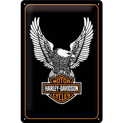 Metalskilt “Harley-Davidson” 20×30 cm