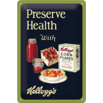 Metalskilt "Kellogg´s Preserve" 20x30 cm