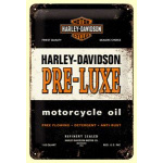 Metalskilt "Harley-Davidson PRE-LUXE" 20x30 cm
