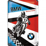 Metalskilt "BMW Motorräder" 20x30 cm.