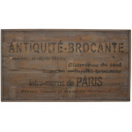 Træskilt "Antiquité-Brocante"