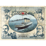 Metalskilt "Titanic" 30x40 cm