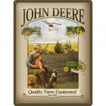 Metalskilt "John Deere Grandfather" 30x40 cm.
