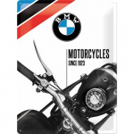 Metalskilt "BMW - Since 1923" 30x40 cm.