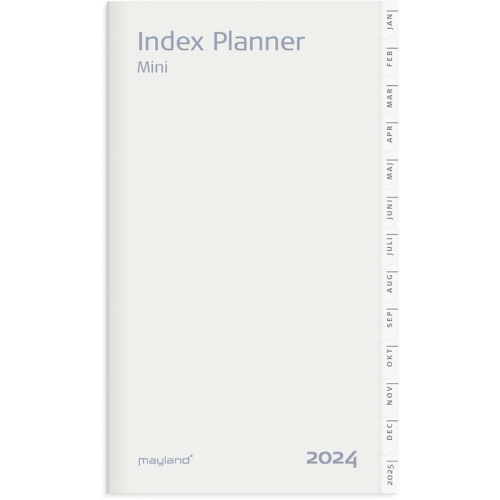Index Planner 2024, 8×13 cm. mini refill