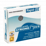 Hæfteklamme Rapid Strong 24/8 Kobber (2000 stk)
