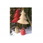 Juletræ 65 cm. hør