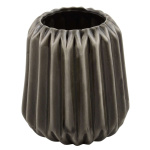 Vase Gabriella mørkgrå (mellem)