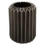 Vase Gabriella mørkgrå (stor)