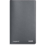Indexplanner 2026 mini 8x13 cm. mørk grå