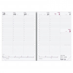 Planner Refill 2019 A5 højformat 15x21 cm.